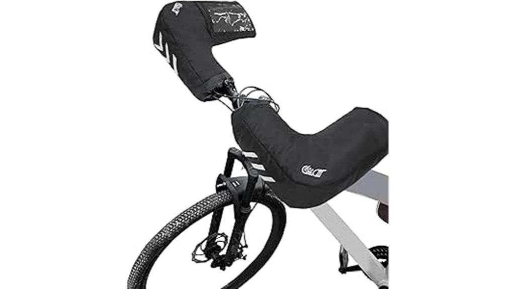 winter bike handlebar mitts