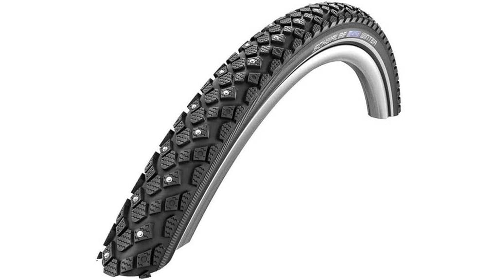 winter bike tire with studs