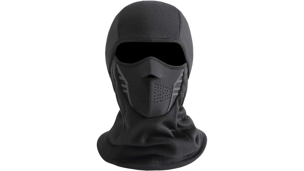 winter fleece ski mask