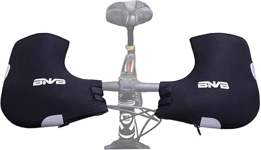 winter mtb handlebar gloves