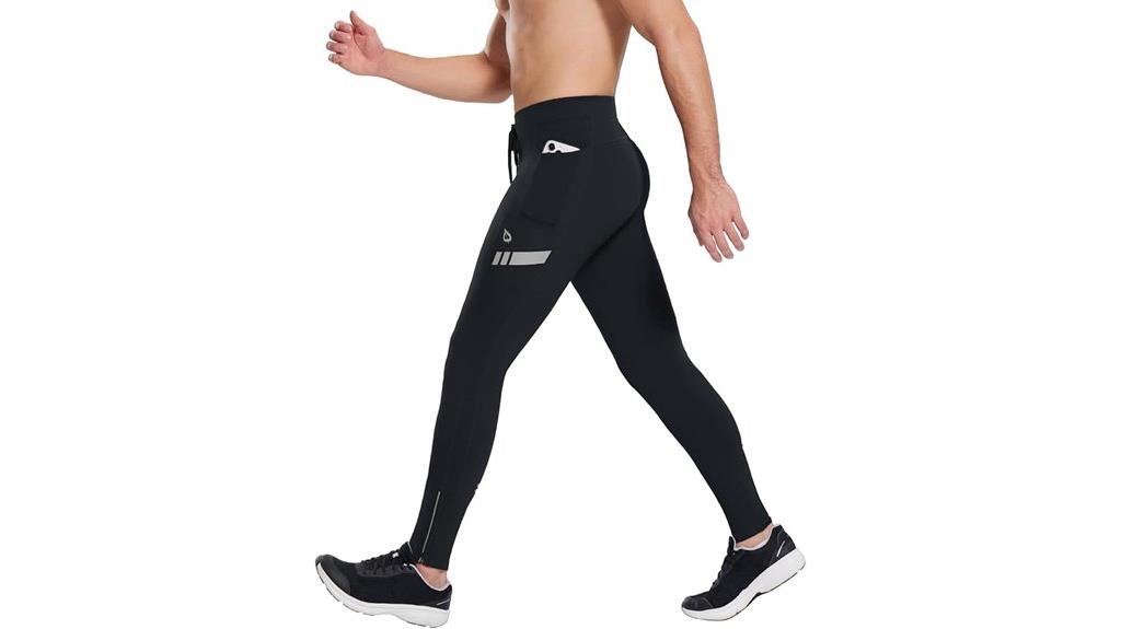 winter running tights with pockets