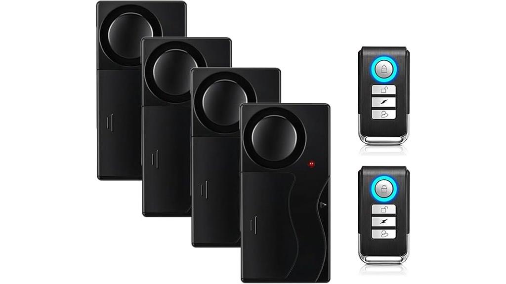 wireless bike security system