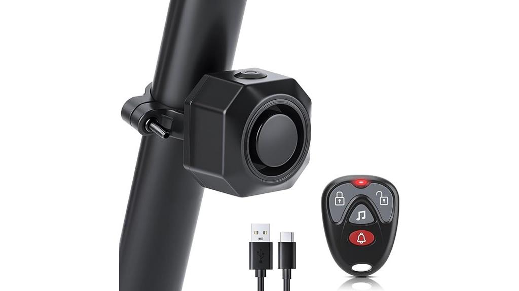 wireless bike security system
