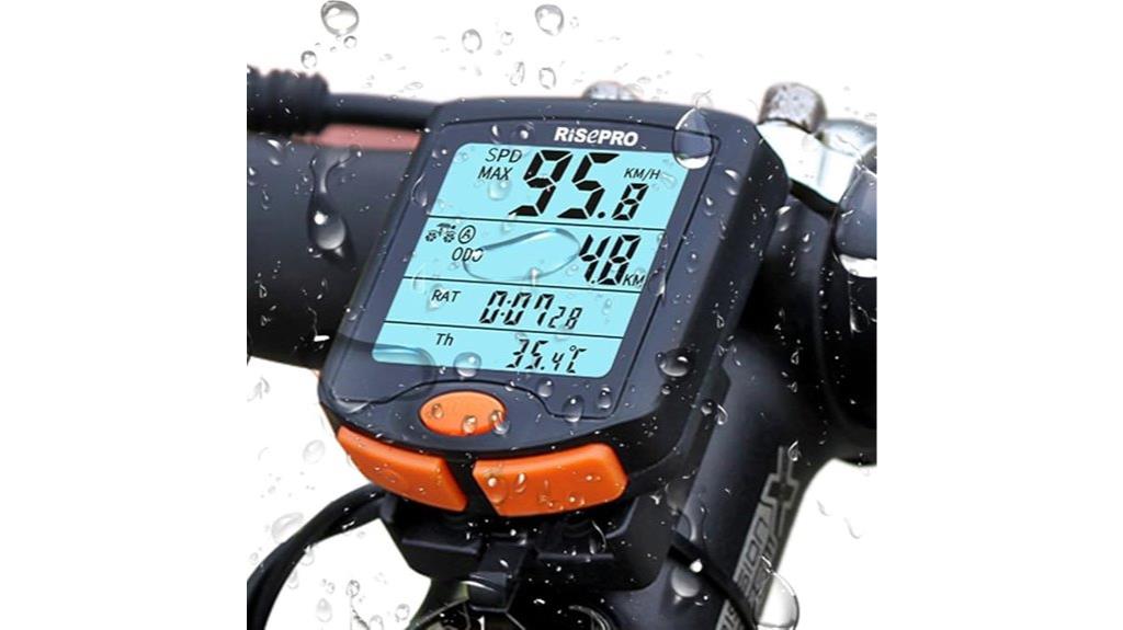 wireless bike speedometer