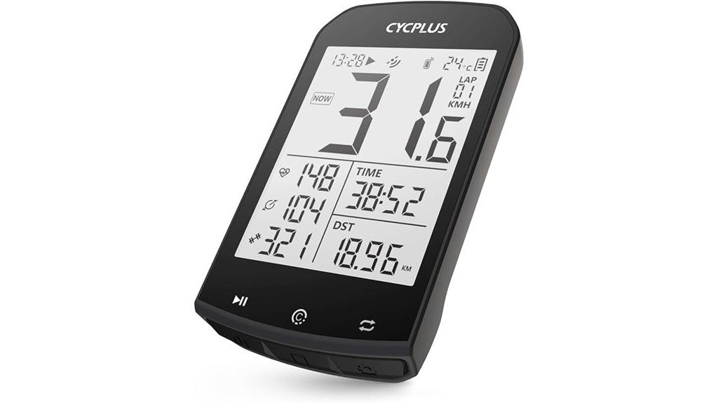 wireless cycling gps device