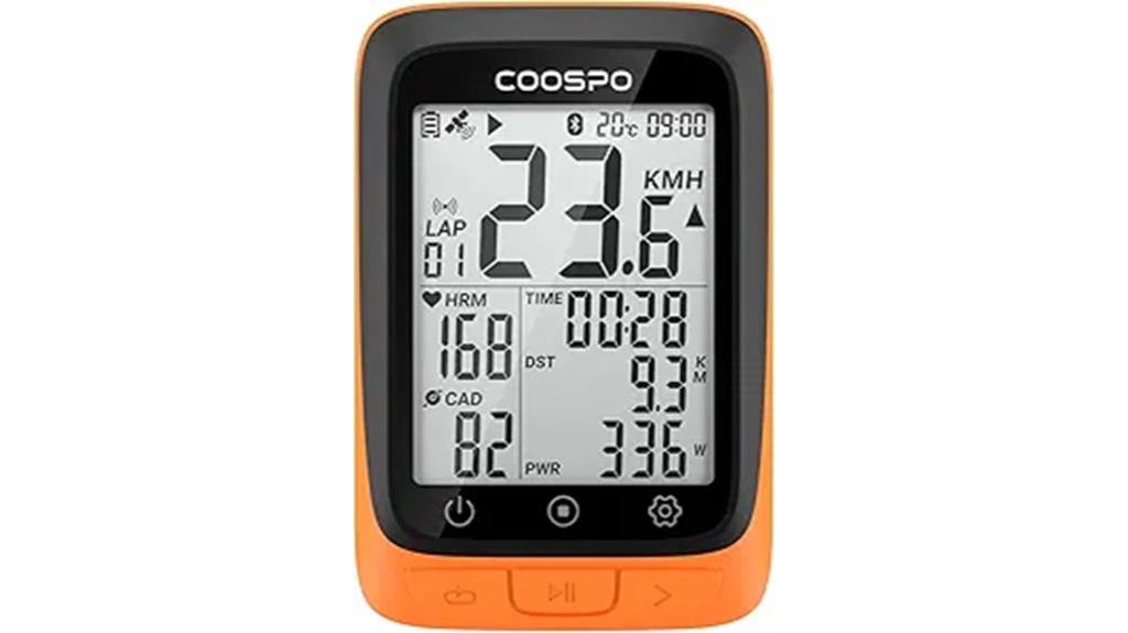 wireless gps bike computer