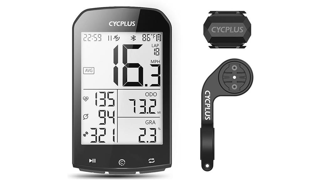 wireless gps bike computer