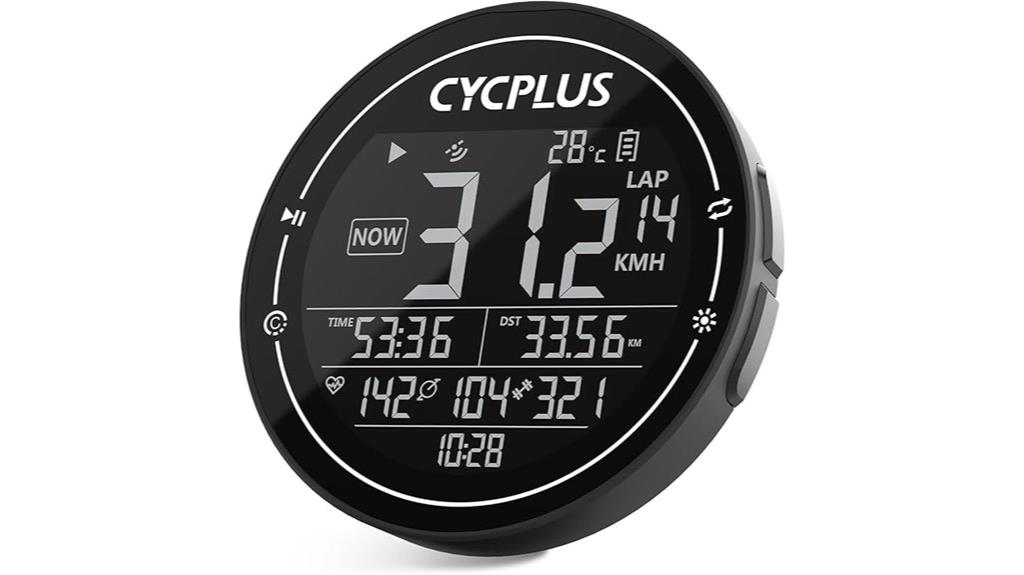 wireless gps cycling computer