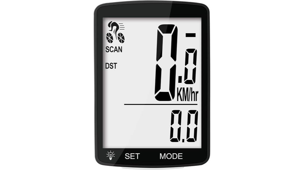 wireless waterproof bike computer