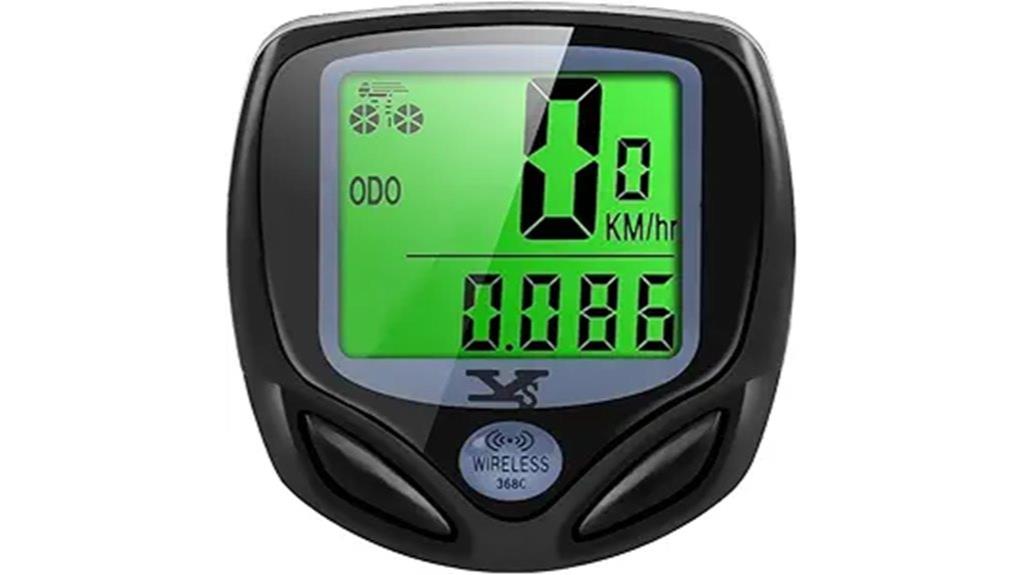 wireless waterproof bike computer