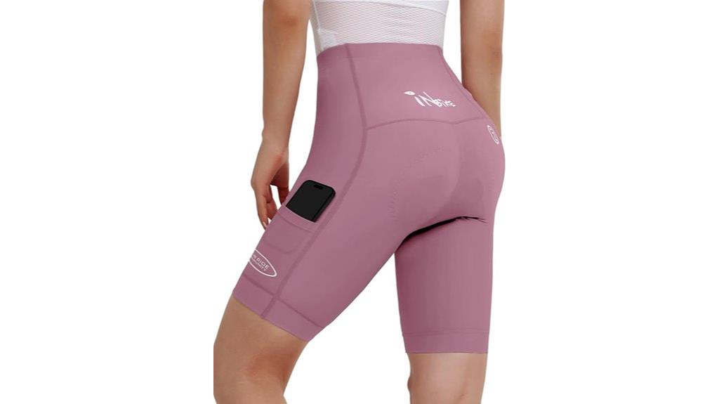 women s bike shorts with pockets