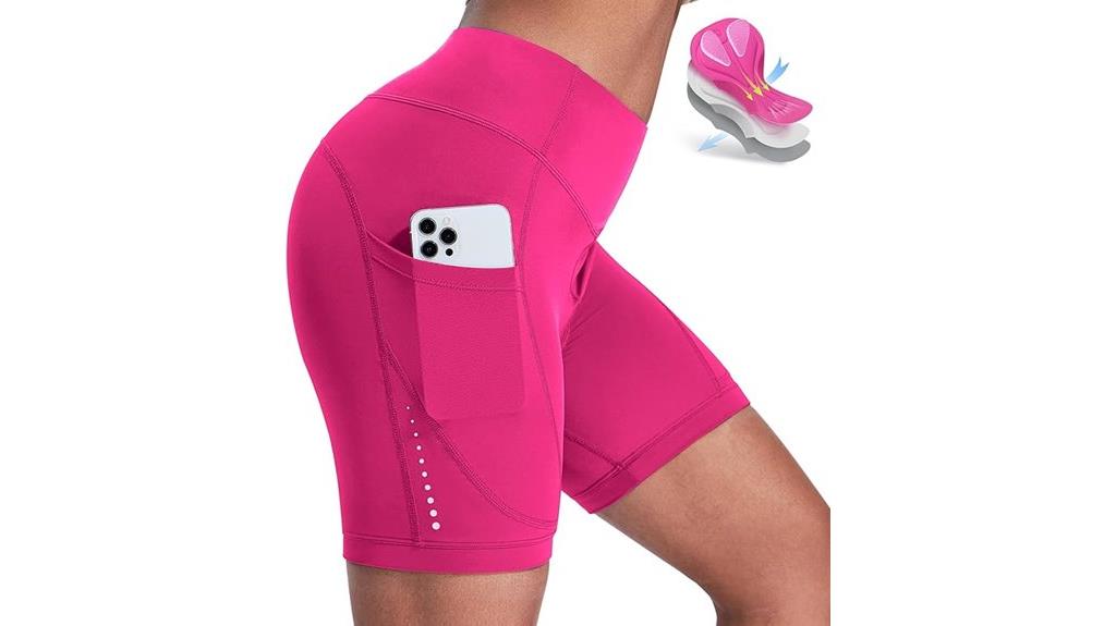 women s padded cycling shorts
