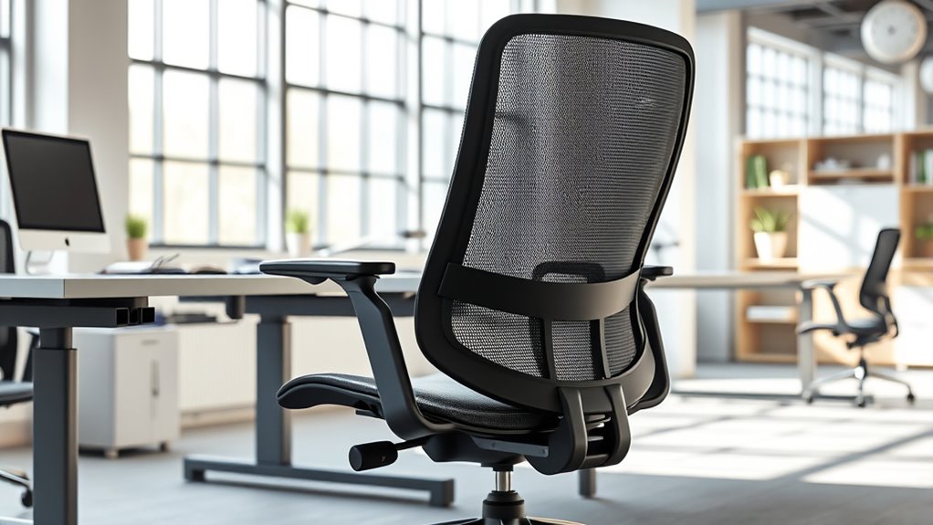 adjustable lumbar breathable support