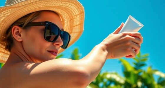 apply sunscreen and protective clothing