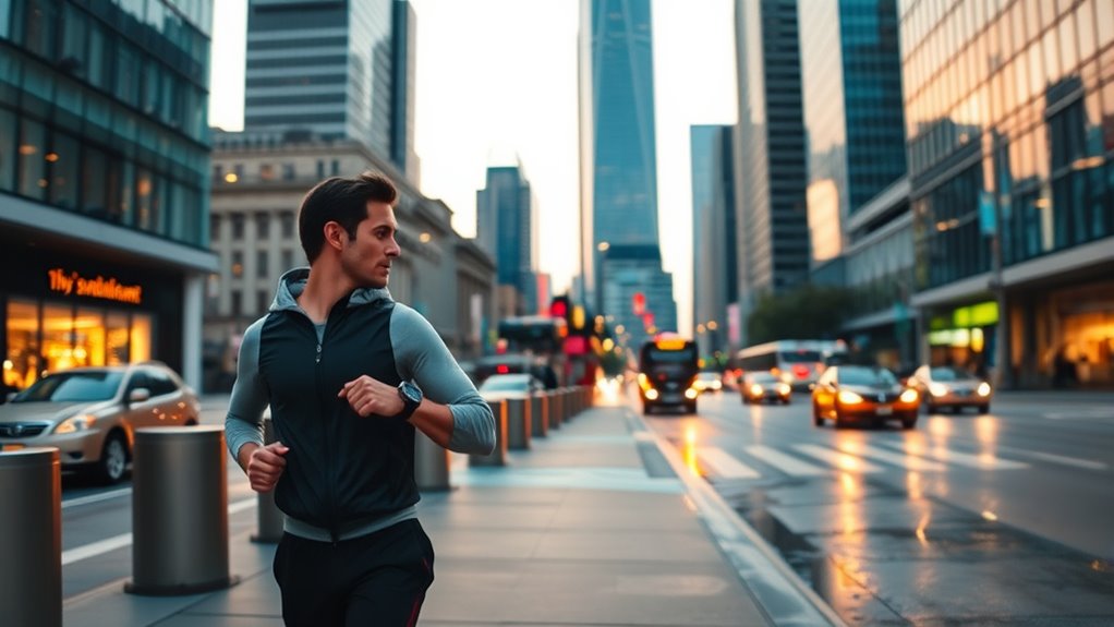 bike commuting and office workouts