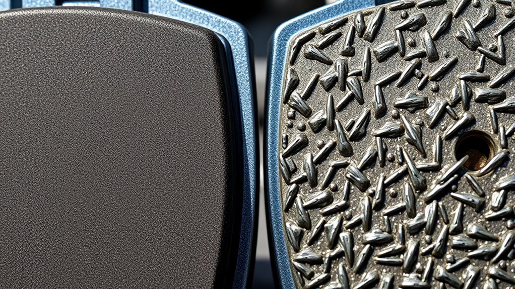 brake pads durability noise temperature