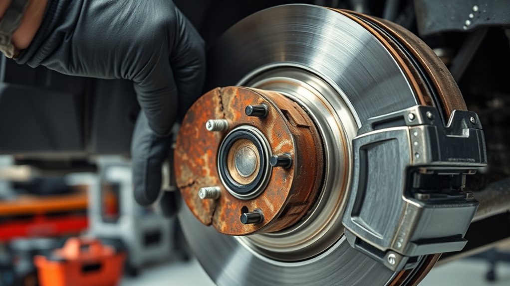 brake rotor and caliper maintenance