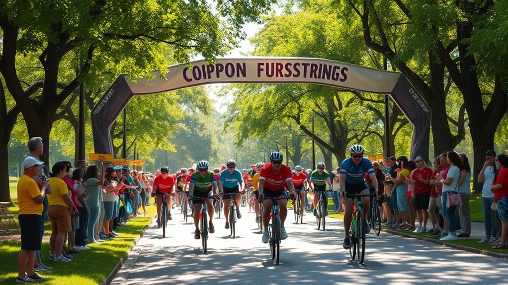 charity cycling and events