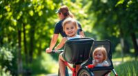 child bike seats trailers