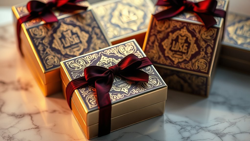 choosing elegant authentic gift boxes