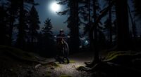 choosing nighttime cycling routes