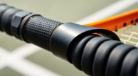 comfortable grip and tape