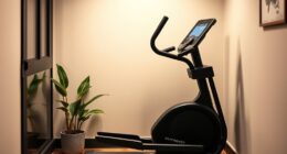 compact space saving ellipticals