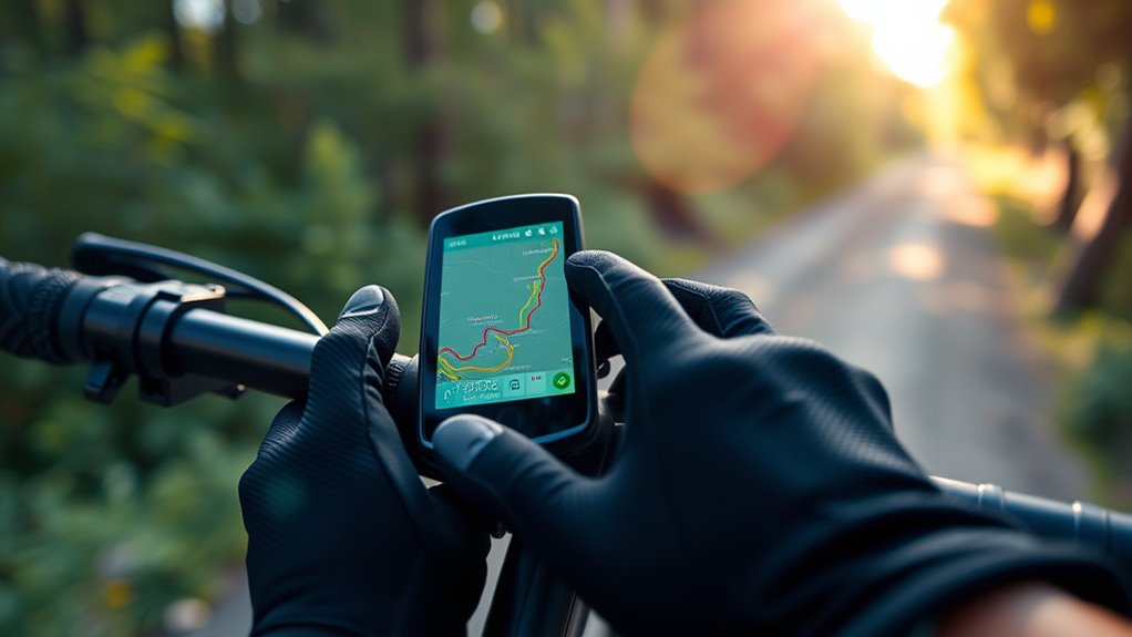 create cycling gps route