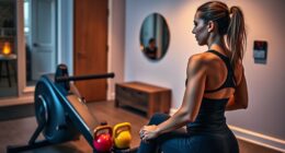 create evening strength routine