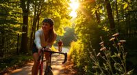 cycling boosts mental health