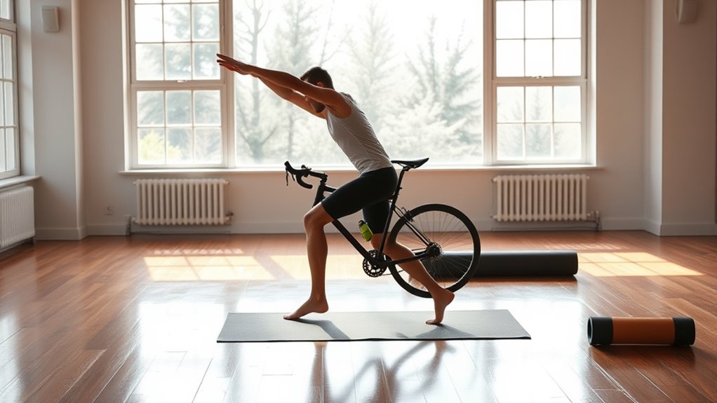 cycling fitness through yoga