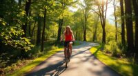 cycling for stress reduction