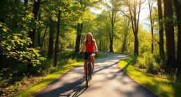 cycling for stress reduction