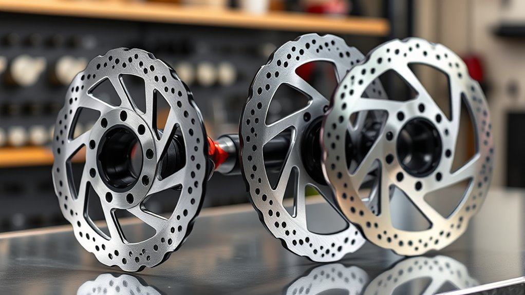 different disc rotor sizes