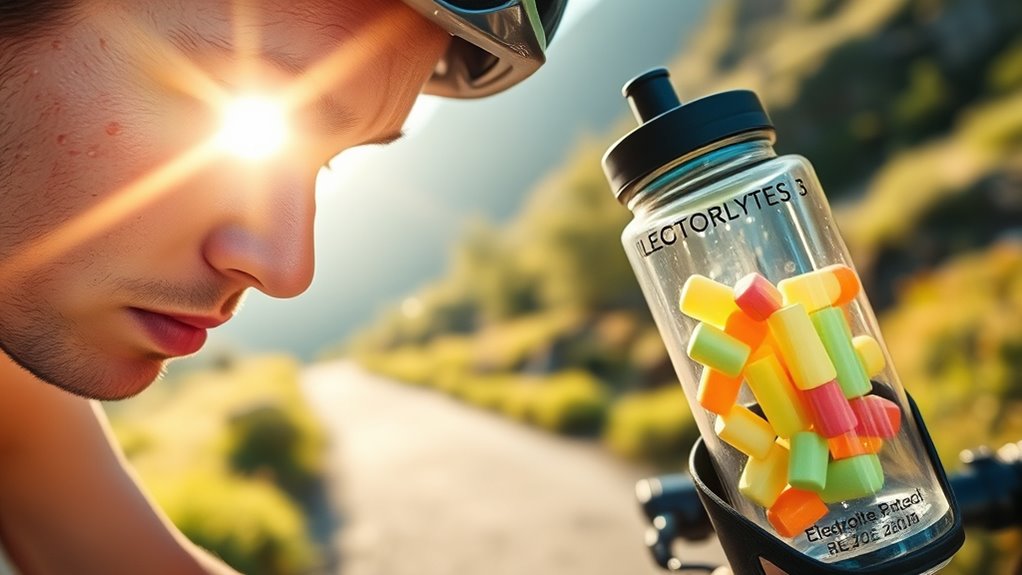 electrolyte hydration for rides