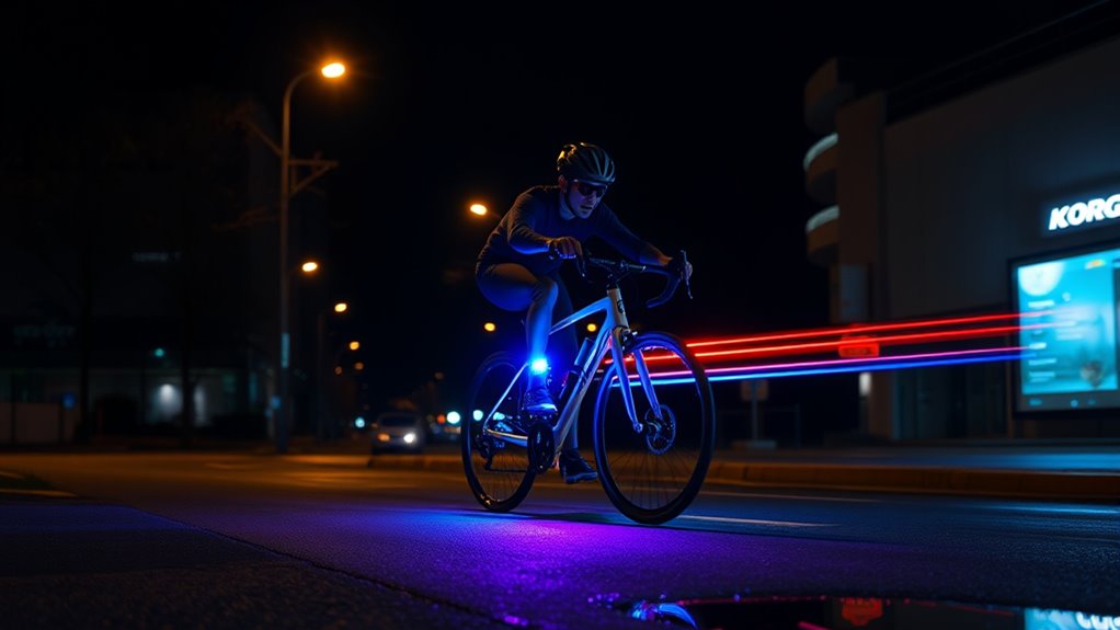 enhance night riding visibility