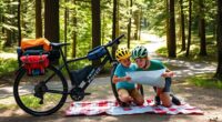 family bicycle trip planning