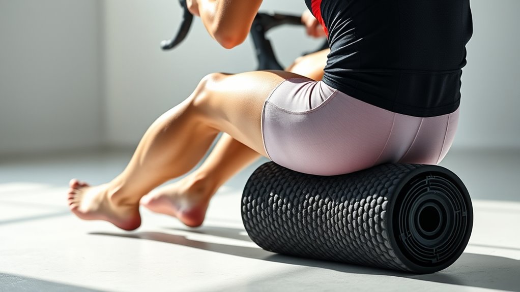 foam rolling enhances cycling recovery