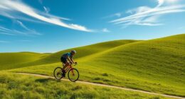 gentle rhythm on hills