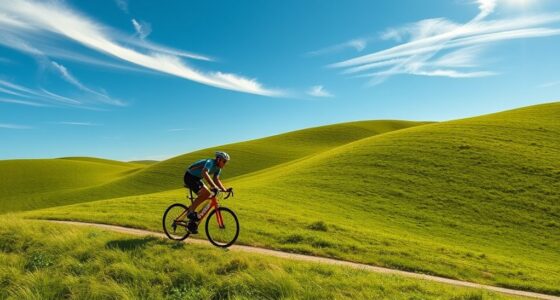 gentle rhythm on hills