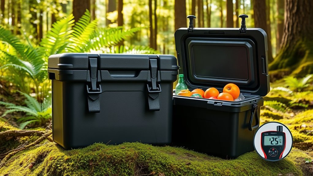 high end camping cooler factors