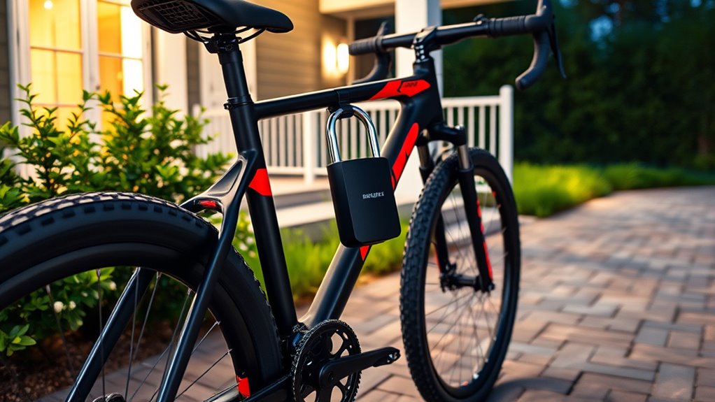 home bicycle locking tips