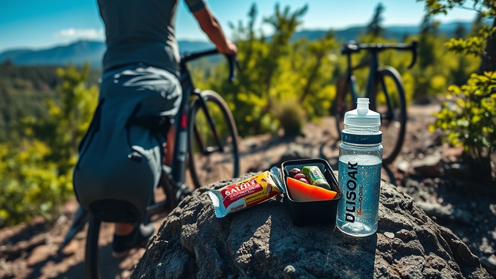 hydrate and nourish during rides