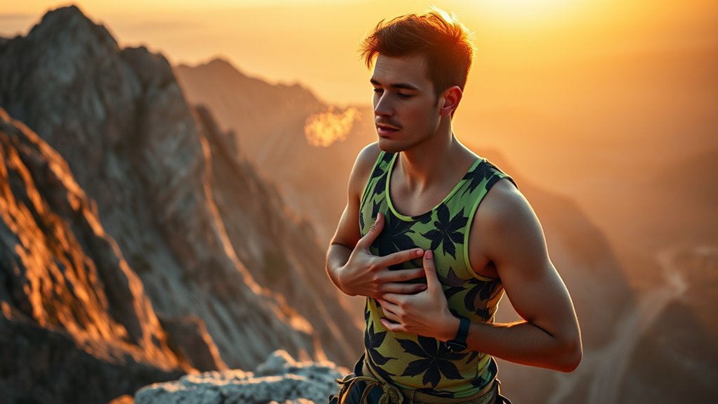 improve climbing with breathing