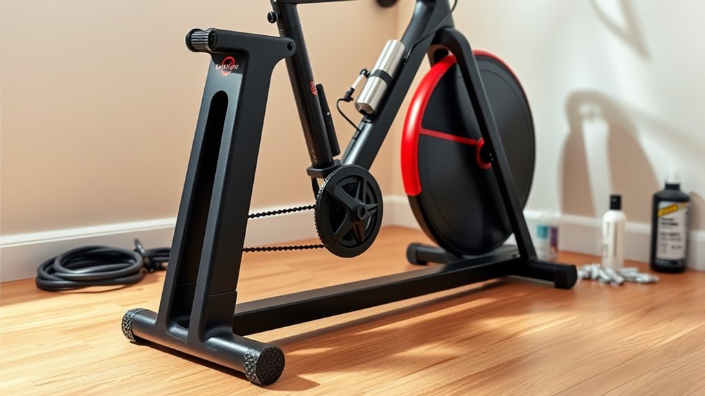 indoor trainer setup guidance