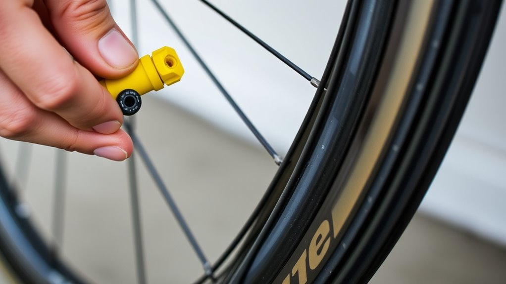 installing tire without tube