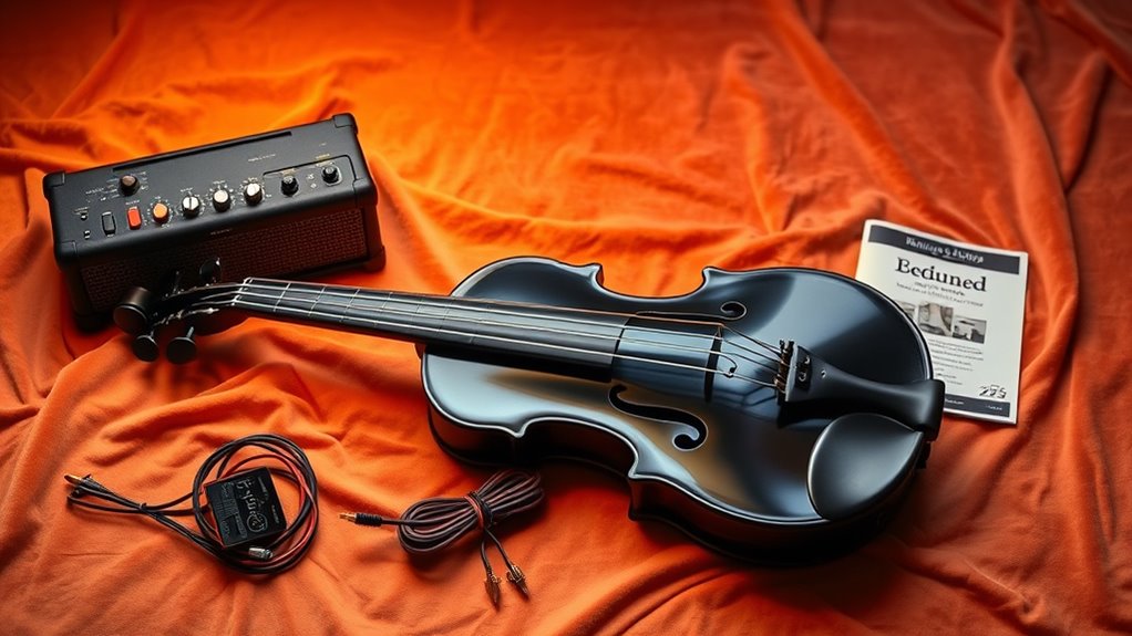 key factors for electric violin