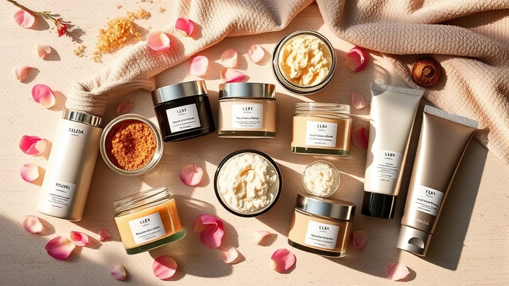 luxurious body scrub sets