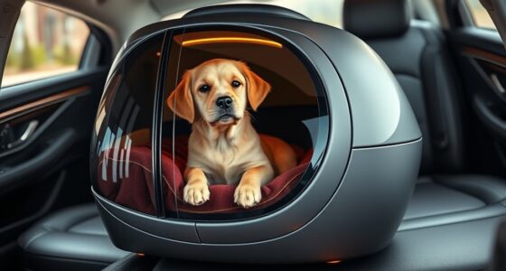 luxurious travel dog carriers