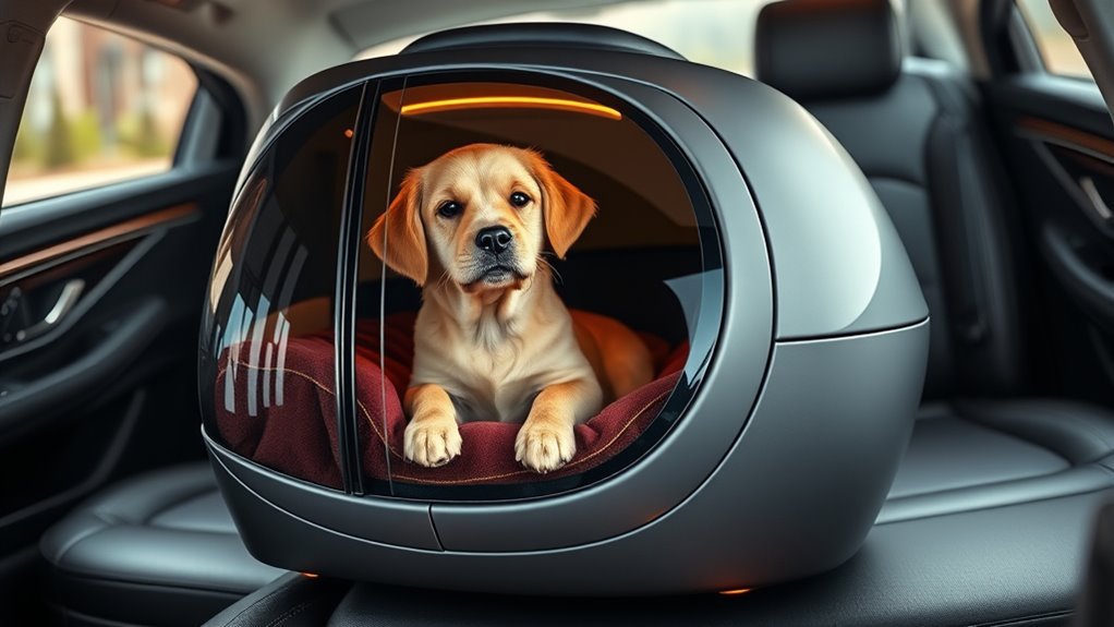 luxurious travel dog carriers